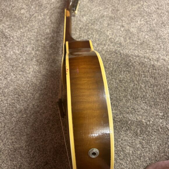 VTG 1955 Kay N-1 A Style 8-String Electric Mandolin Guitar Teardrop Sunburst - Picture 11 of 15